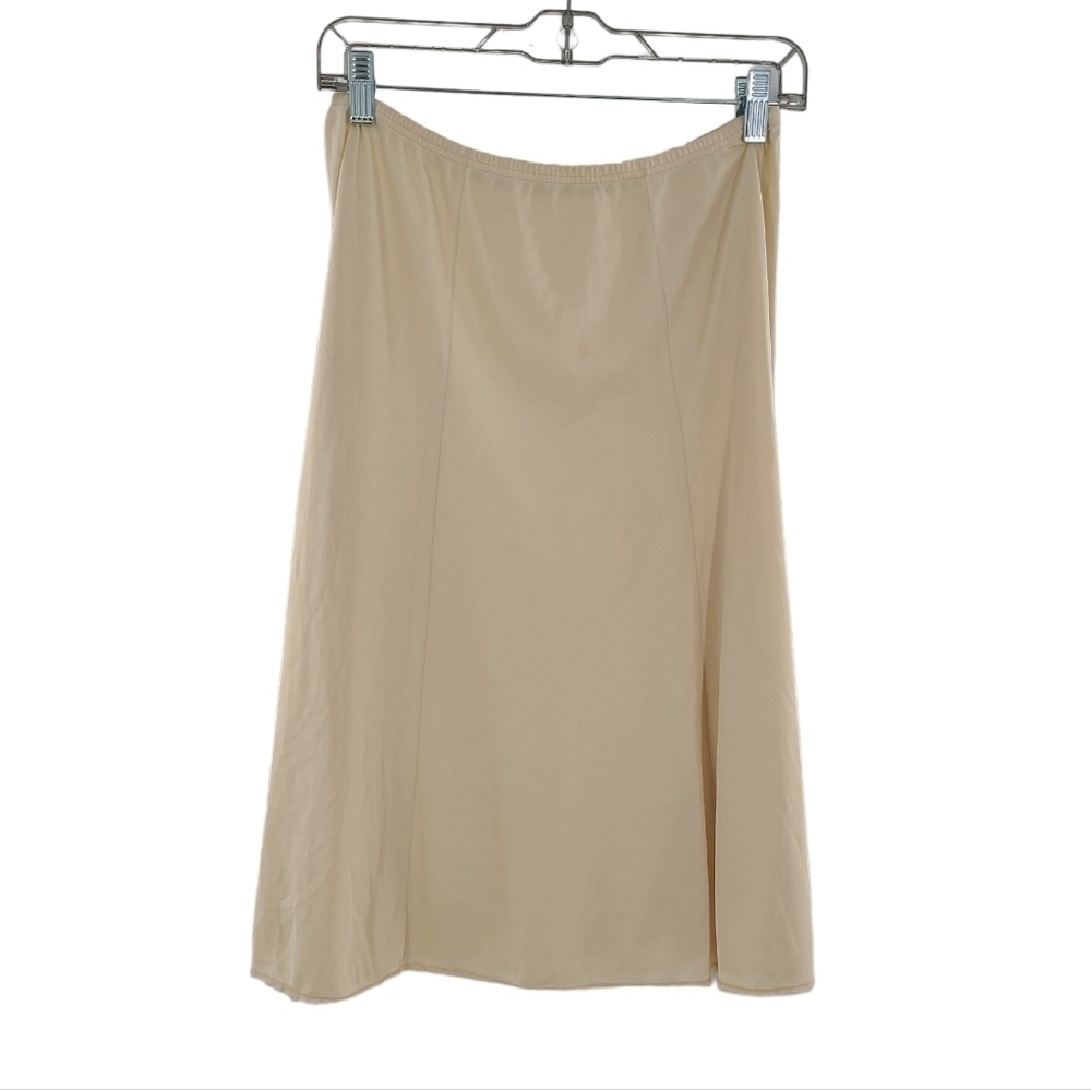 Vanity‎ Fair 1970s Vintage Tan Half Slip Size Medium